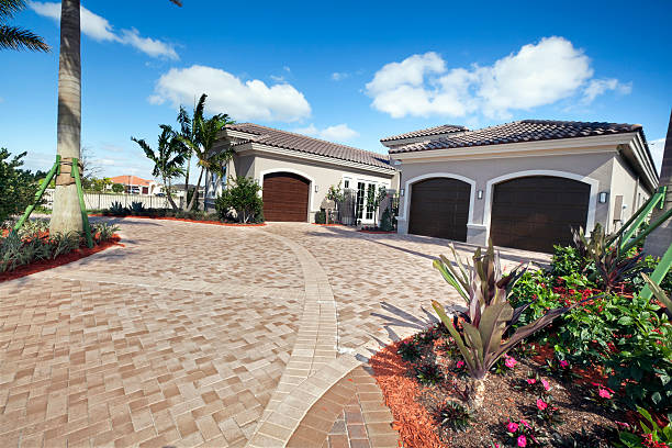 Residential Paver Driveway in Four Oaks, NC